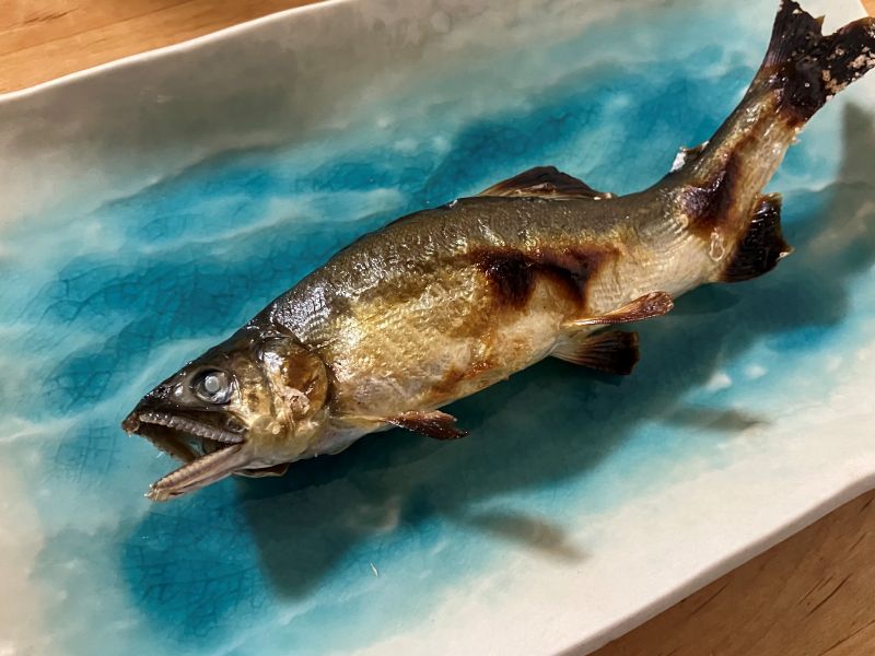 鮎の塩焼き